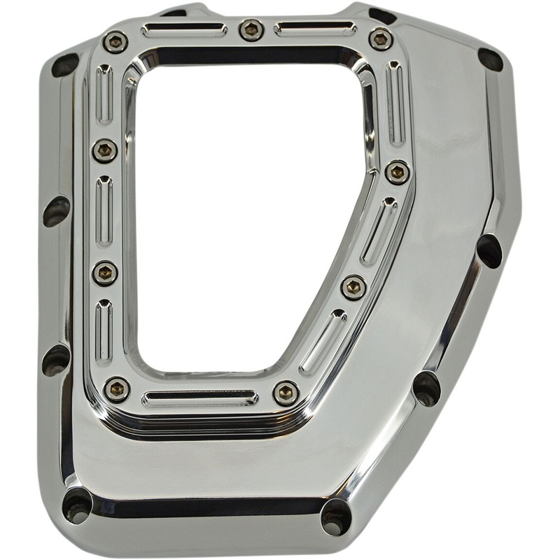 Assault Series CAM Cover With Window, Chrome – Twin Cam