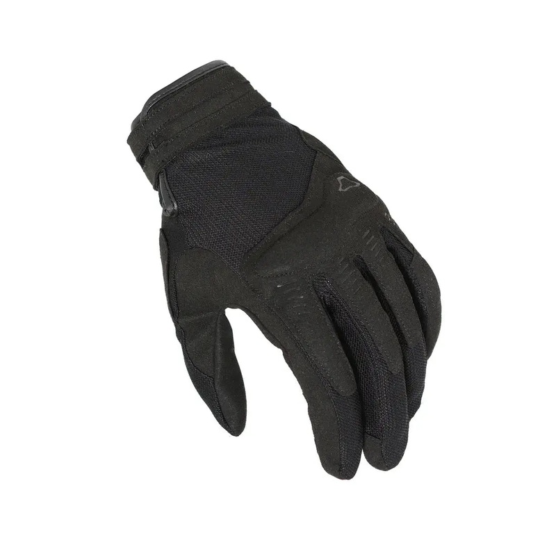 Macna Darko Short Textile Gloves Black