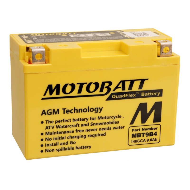 Motobatt Battery Quadflex AGM – MBT9B4