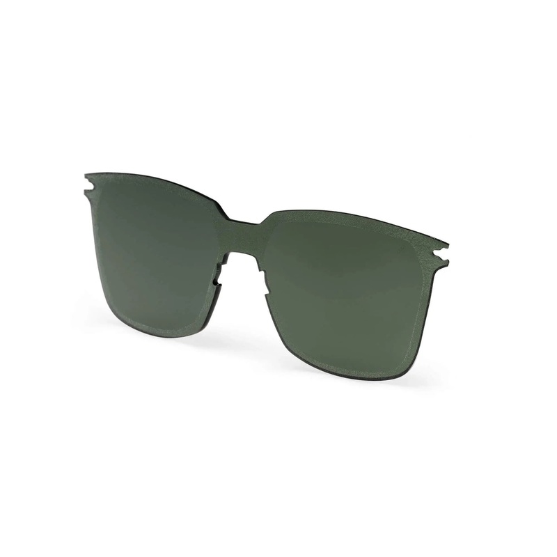 100% Legere Square Replacement Lens Grey Green