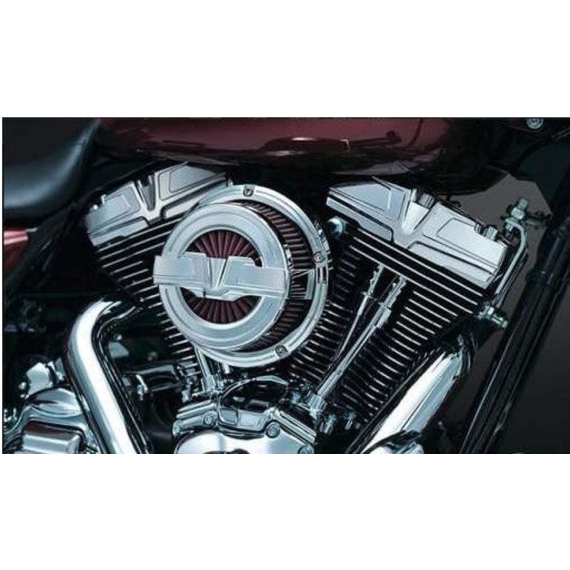 Bahn 9589 Harley Davidson Air cleaner filter Chrome replacement upgrade Softail touring