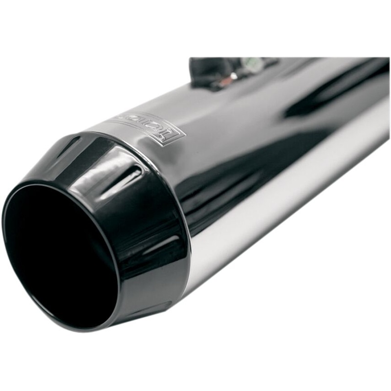 End Cap for Long Megaphone Muffler, Black