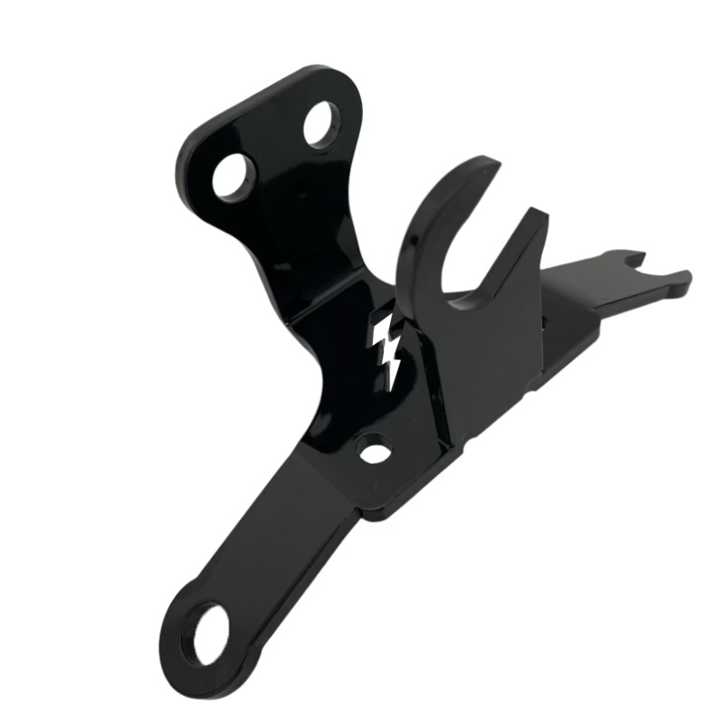 Top Motor Mount With Key Switch & Coil Mount 2.0 – 86-03 Sportster – Gloss Black