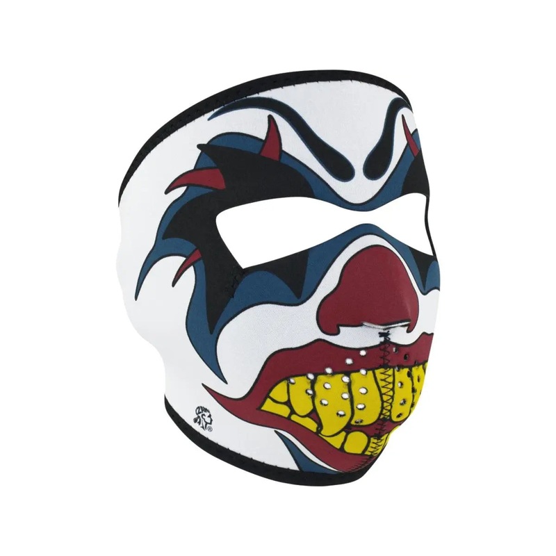 ZAN Headgear Neoprene Face Mask Clown