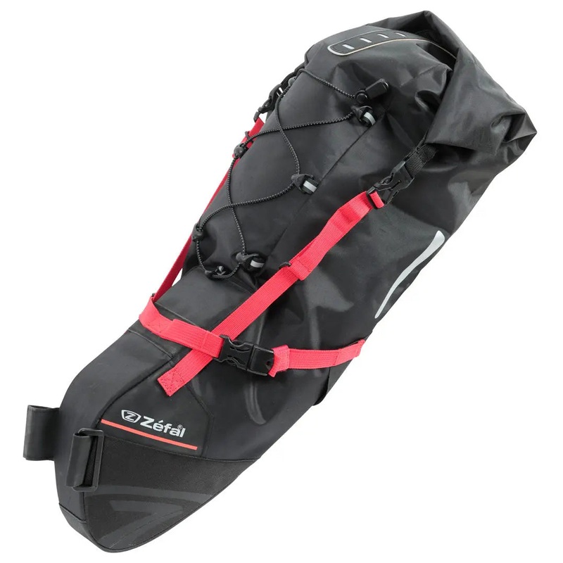 Zefal Z Adventure R17 Cycle Saddle Bag Black / Red – 17 L