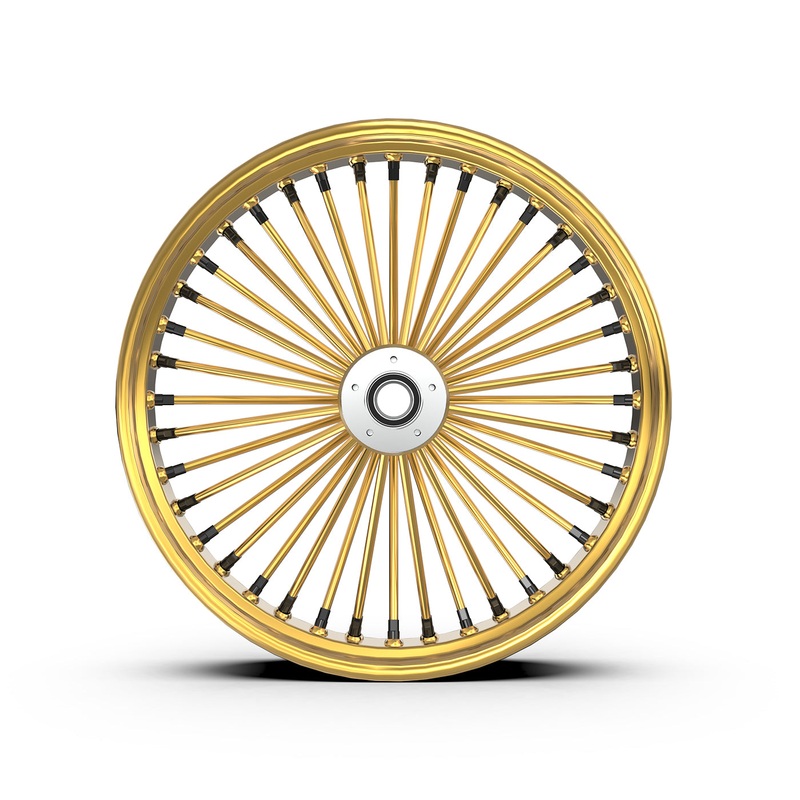 40 FAT SMOOTH SPOKE WHEEL