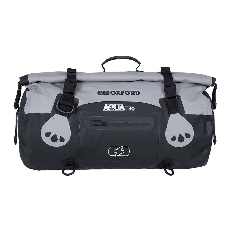 Oxford Roll Bag Aqua T30 – Black / Grey