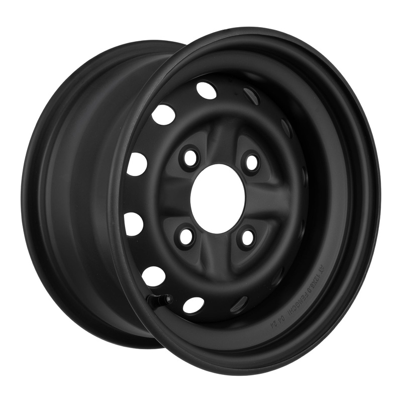 Whites ATV/UTV Steel Rim 12×6 CF-Moto Front 4/110 +15 – Black