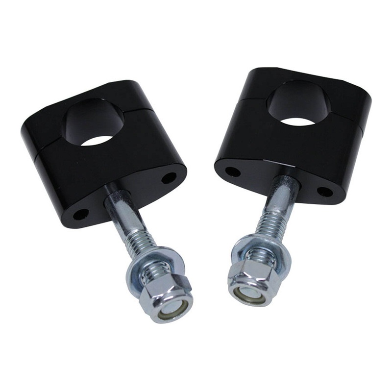 Whites Handlebar Mount 1-1/8″ Taper Flat Black 12mm Bolt