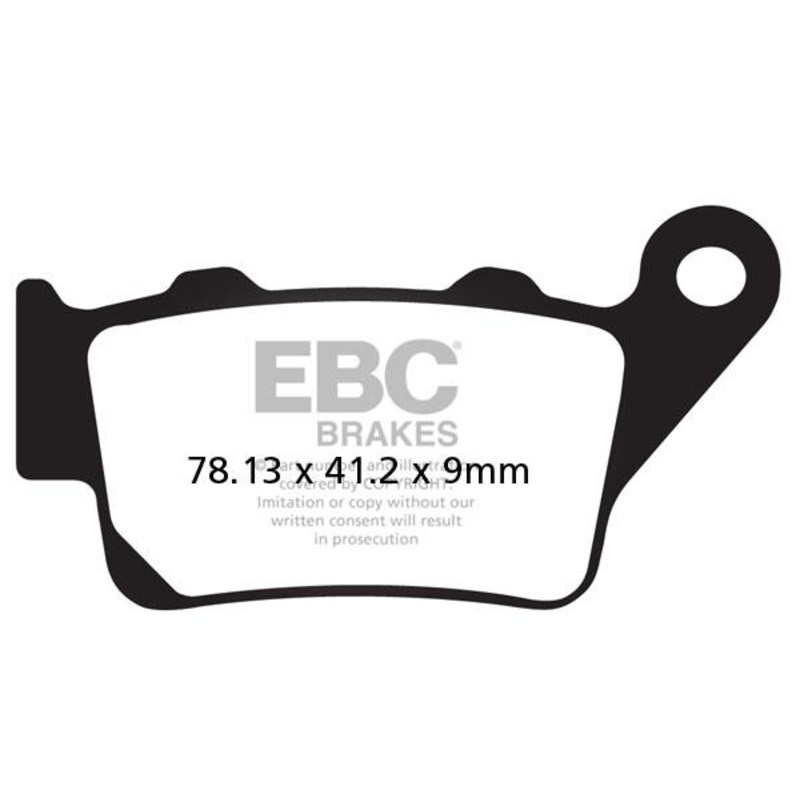 Brakes – FA213V Semi Sintered – EBC (Rear)