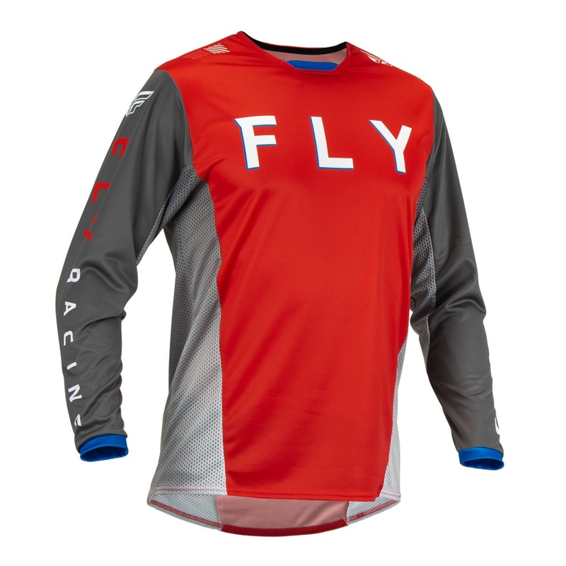 Fly Racing Kinetic Kore Jersey – Red / Grey