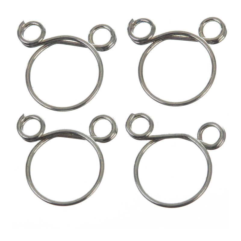 All Balls Racing Fuel Hose Clamp Kit – 8.3mm Wire (4 Pack)