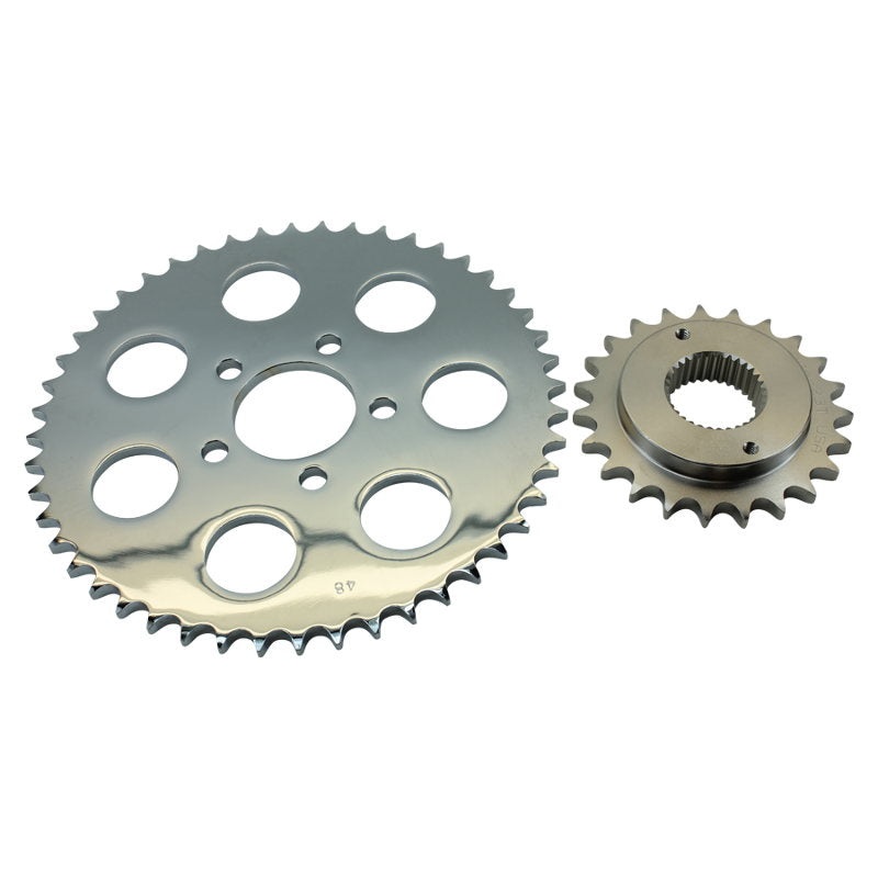 Belt to Chain Conversion kit fits 2000 – 2003 XL Sportster Models (Chrome Sprocket)
