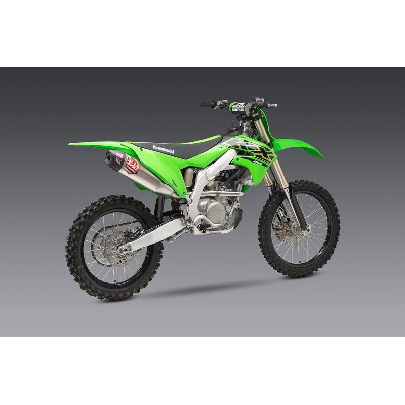 KX250/X 21-24 RS-12 Stainless Full Exhaust, w/ Aluminum Muffler