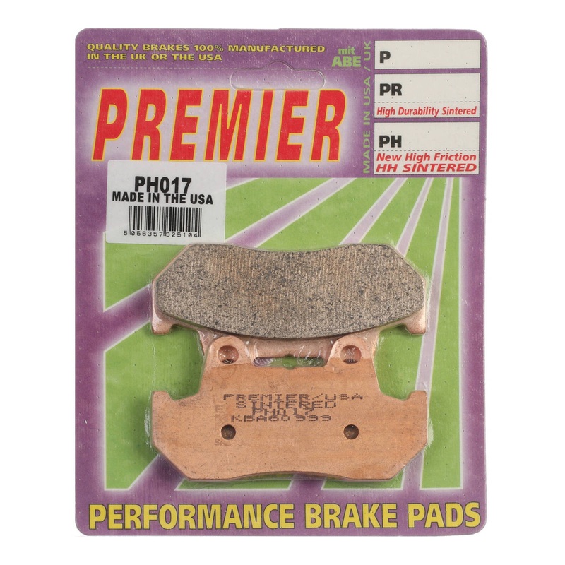 Premier Brake Pads – PH Street Sintered (GF050S3)