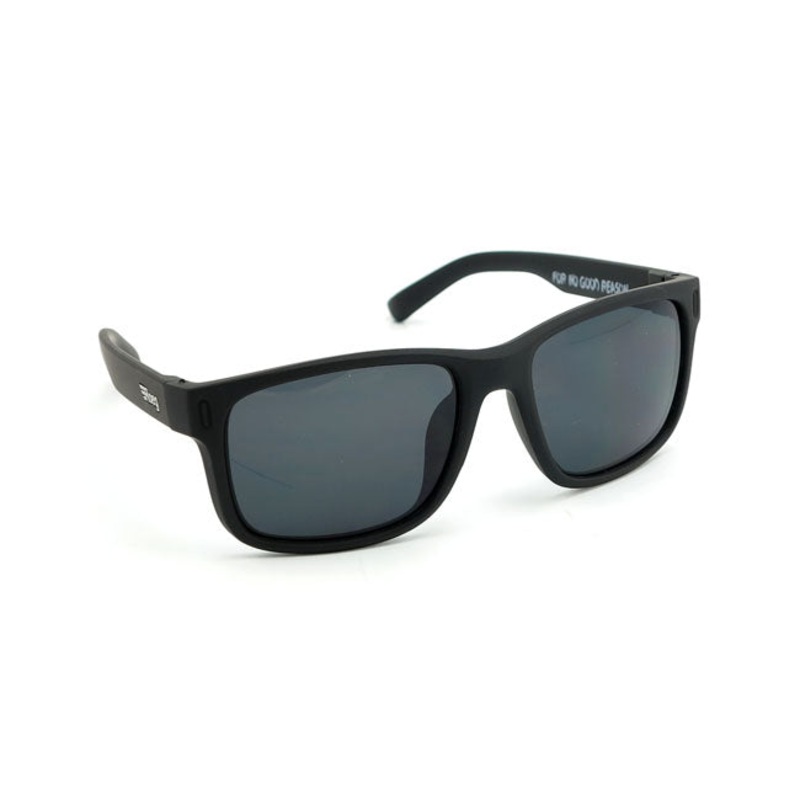 Roeg Billy V2.0 Sunglasses Black / Smoke Lenses