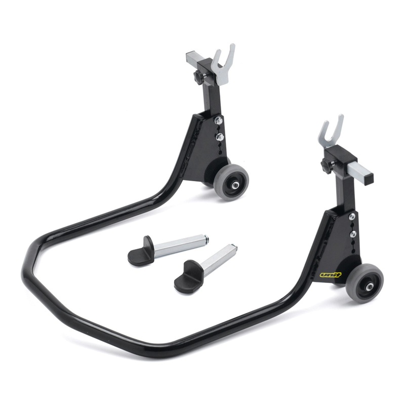 UNIT Street Bike Rear Paddock Adjustable Stand – Black