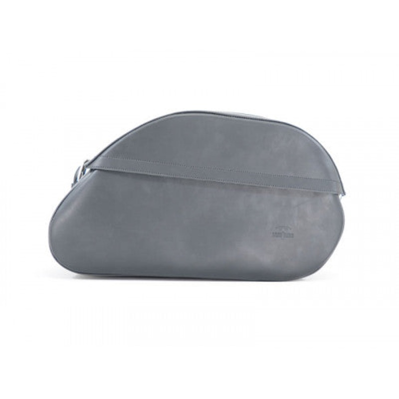 Longride Leather Saddlebags Black – 52 Liters
