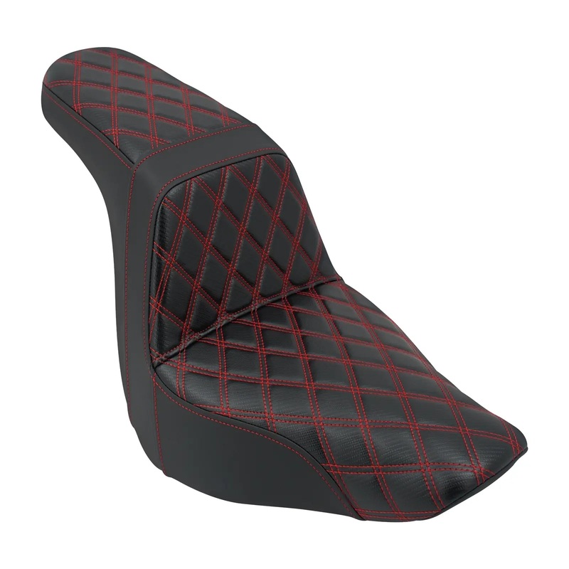 Rider Passenger Step Up Seat Diamond for Harley Low Rider ST FXLRS ’18-’25 | Mactions