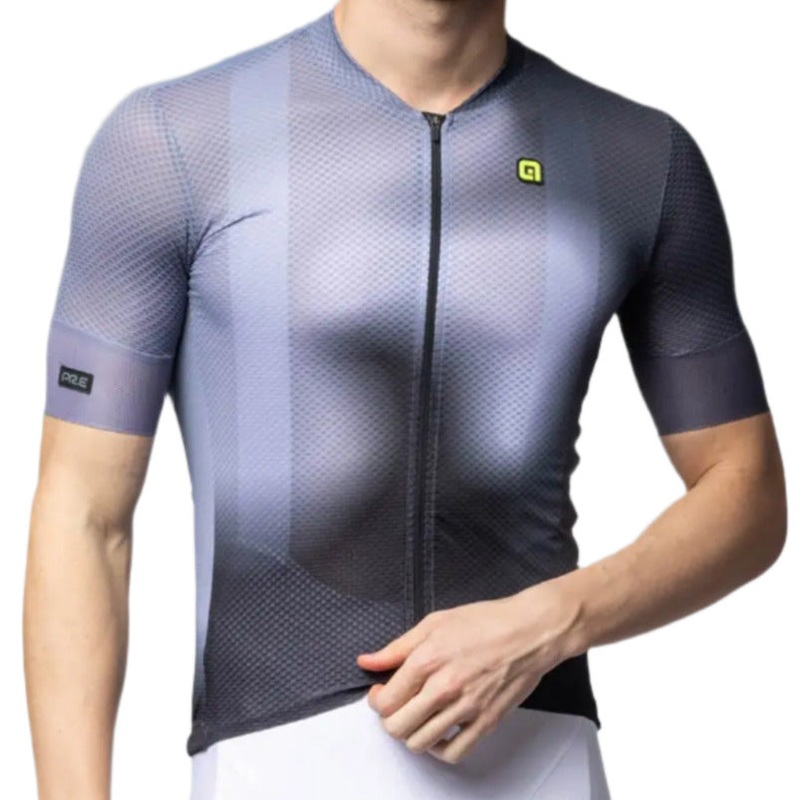 Ale Clothing Flash PR-E Short Sleeves Cycle Jersey Black