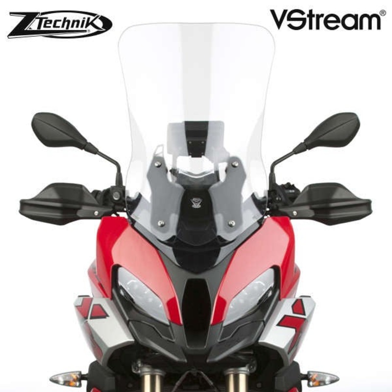 BMW S1000XR Windscreen V-stream Windshield ZTechnik Z2394 Clear Tall Touring Screen 2020