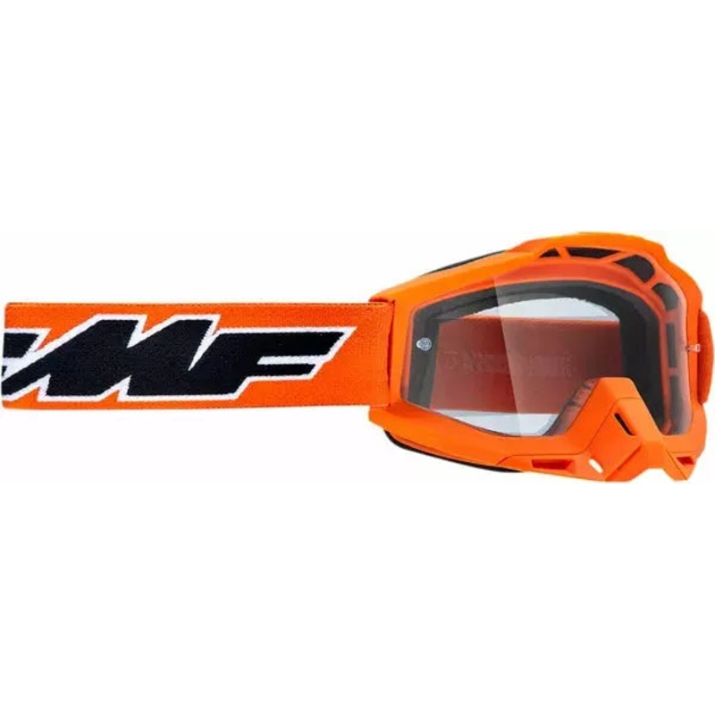 FMF Vision PowerBomb OTG Rocket Goggles Orange / Clear