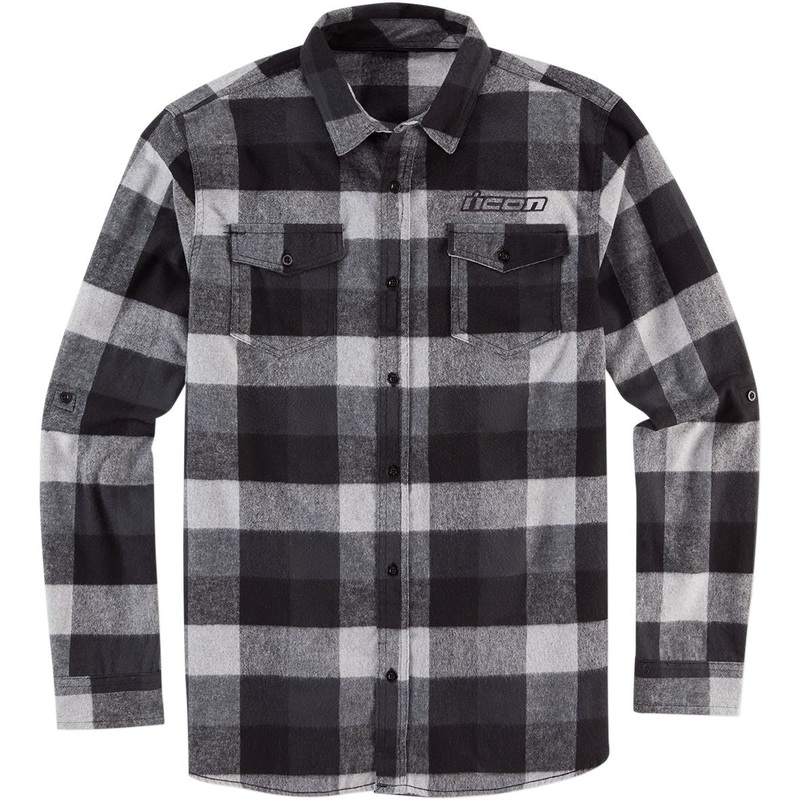 Icon Feller Flannel Shirt Black / Grey