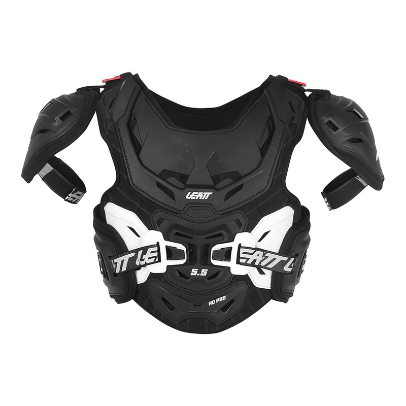 Leatt 5.5 Junior Chest Protector Pro HD – Black / White
