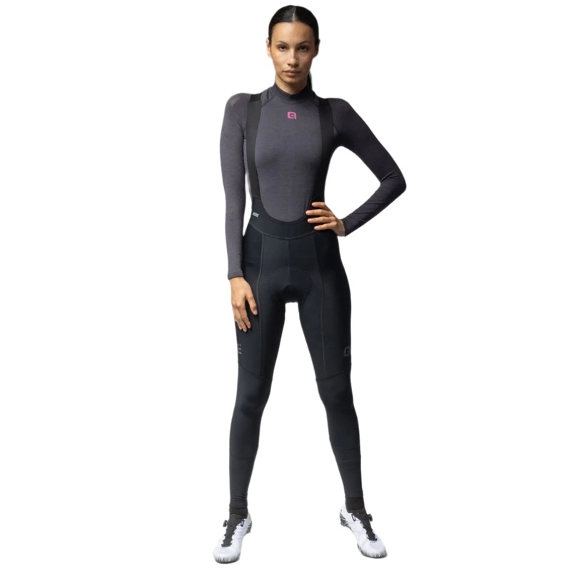 Ale Clothing Blizzard R-EV1 Ladies Cycle Bib Tights Black