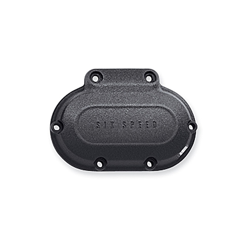 Harley Davidson 37135-06 Wrinkle Black Transmission Side Cover MACH-COVER,TRANS SD,BLK WRNKL