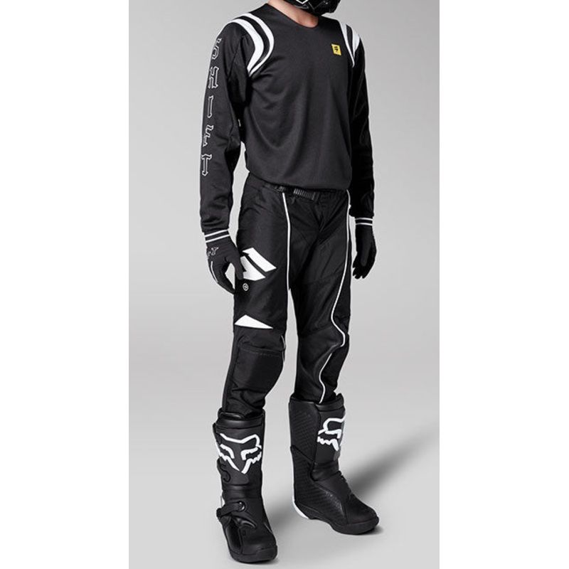 Shift MX – White Label Flare Jersey, Pant Combo (Youth)