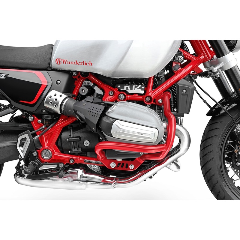 Wunderlich R12 Series Engine Protection Bars – Red
