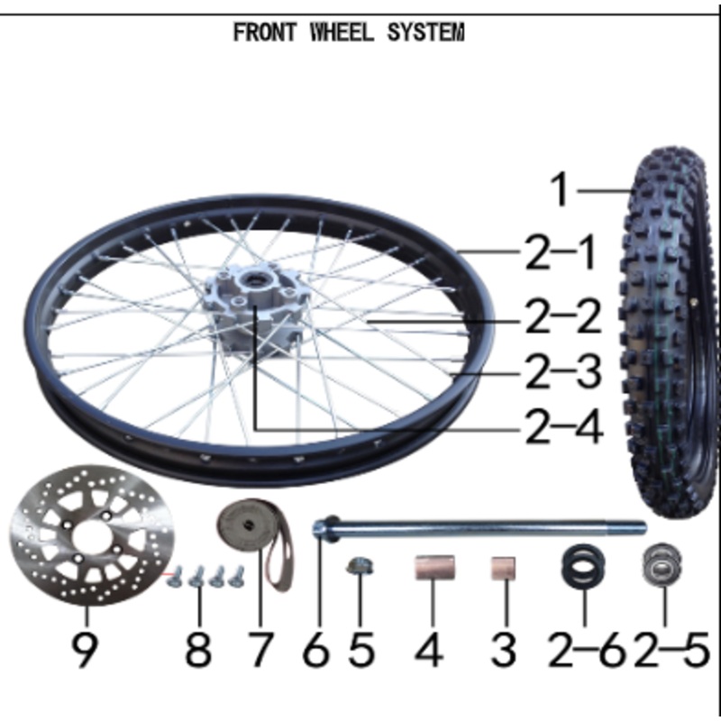 Bearing – 150DH & 230DH Gas Dirt Bike