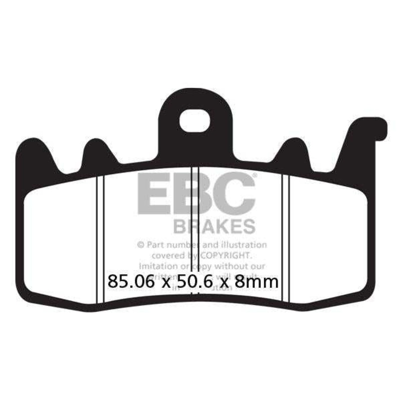 Brakes – FA630HH  Fully Sintered  -EBC (2 Set Front)