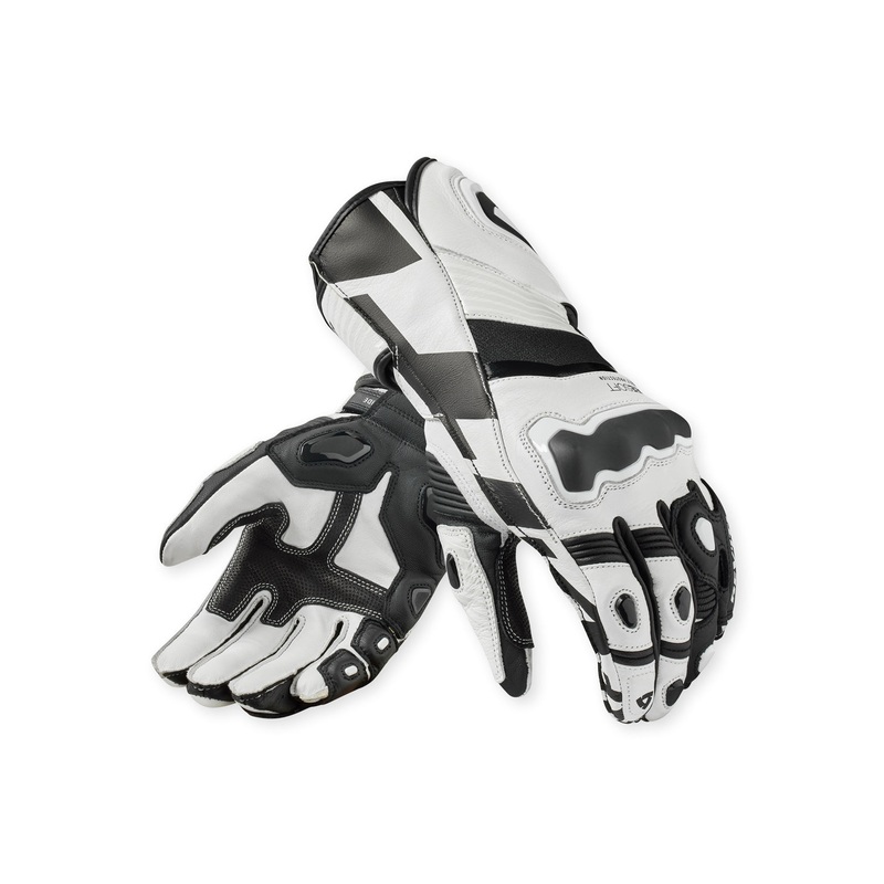 Revit Jerez 4 Leather Gloves White / Black