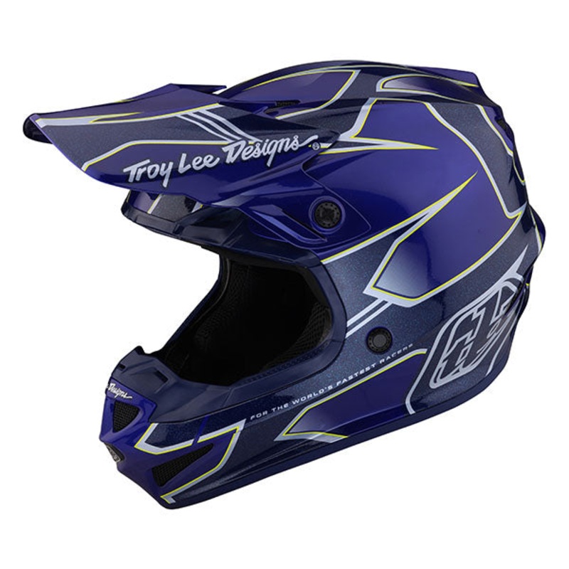 Troy Lee Designs – SE4 Polyacrylite Matrix MIPS Helmet (Youth)