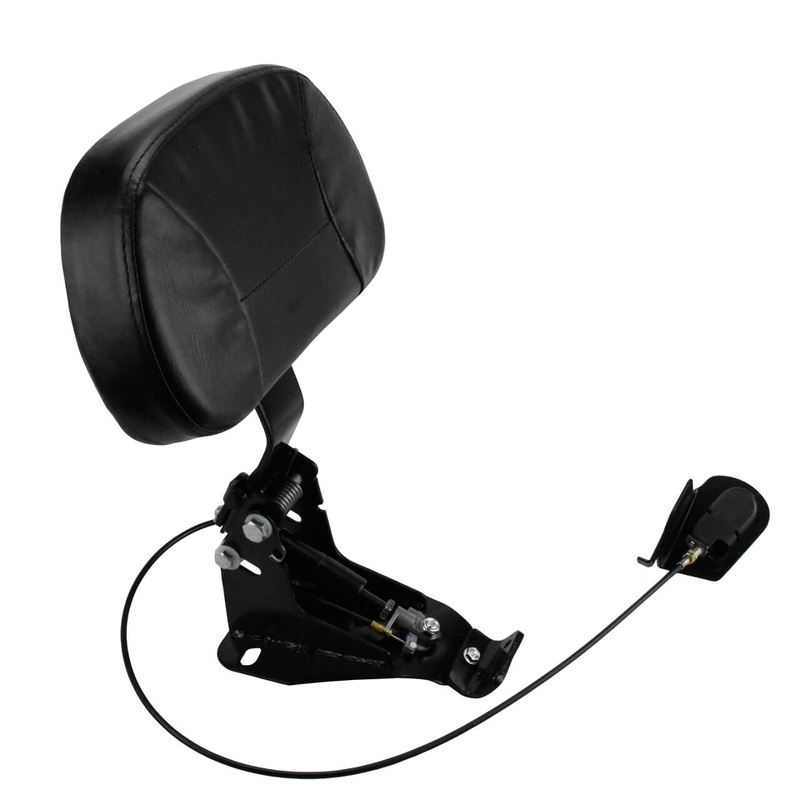 Adjustable Rider Backrest for Harley Touring 2009-2024 | Mactions