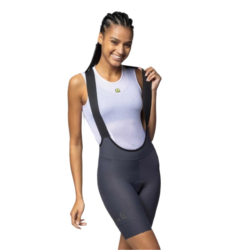Ale Clothing Gravel Pro Off Road Ladies Bib Shorts Titanium