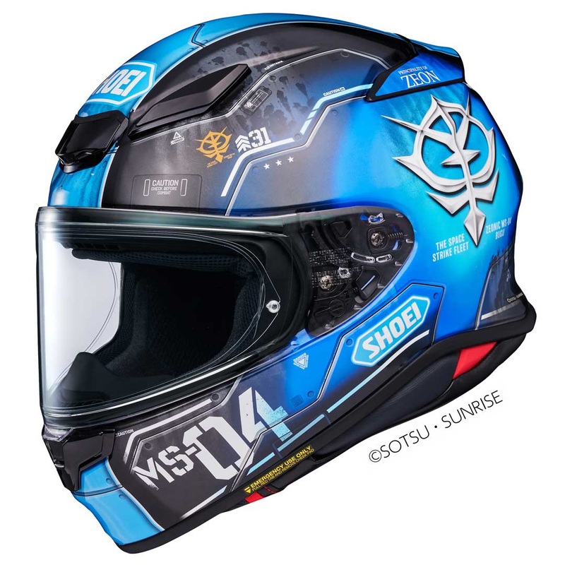 Shoei NXR2 MS-04 Ramba Ral’s Bugu TC2 Blue