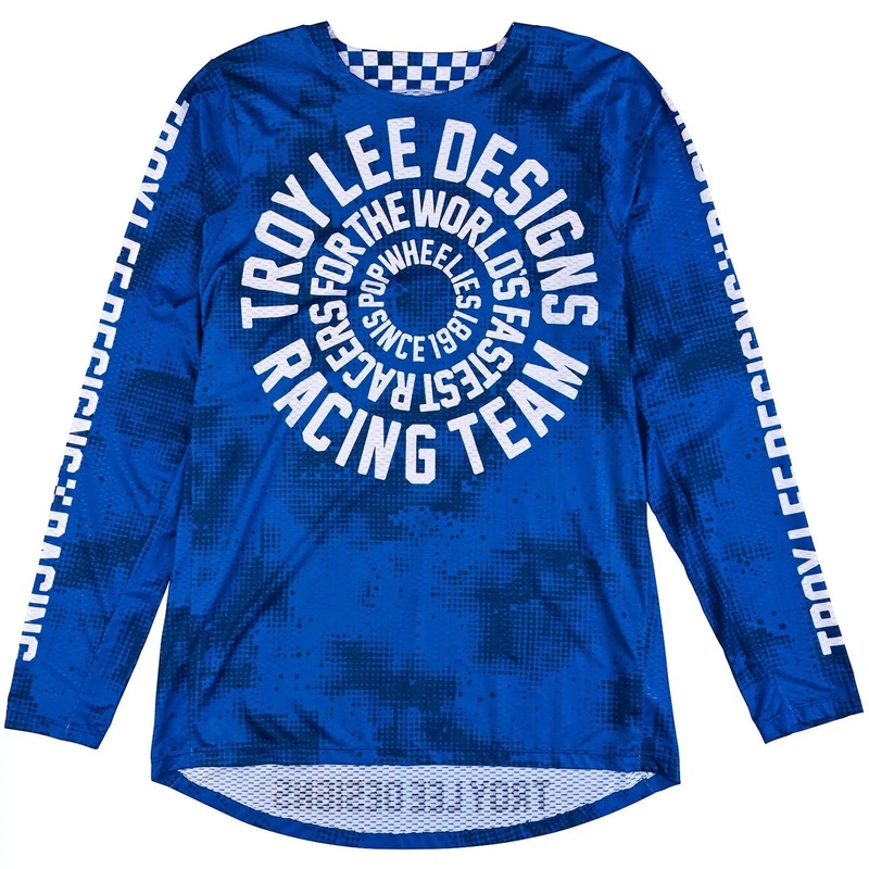 Troy Lee Designs GP Pro Air Carlsbad 97 Youth Motocross Jersey Blue