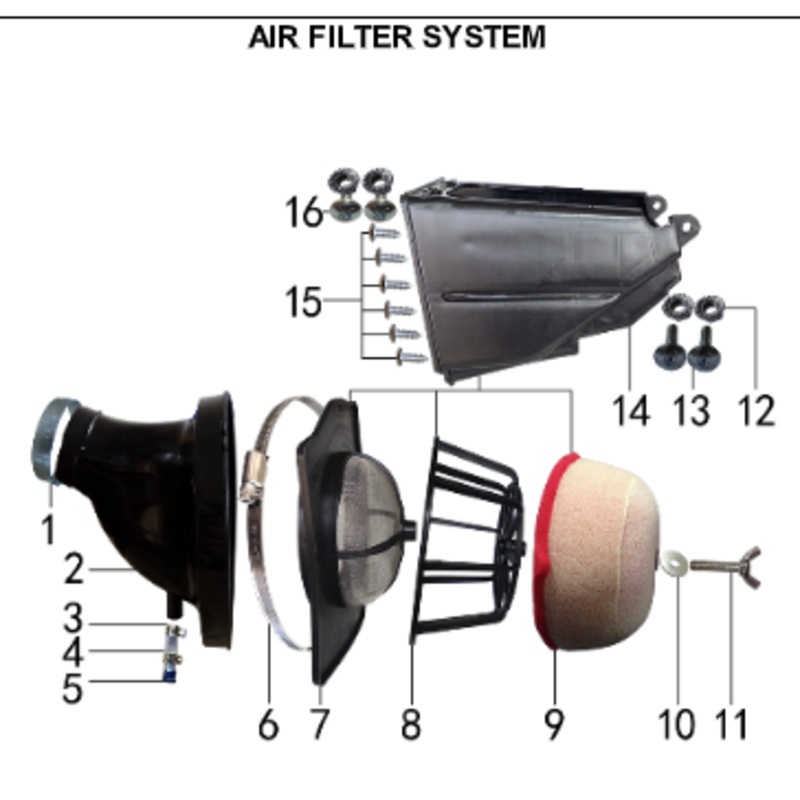 Clip – 150DH & 230DH Gas Dirt Bike