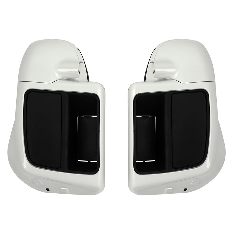 HR3 Bonneville Salt Pearl Vented Lower Fairing Kit For Harley Touring models 2014-2024