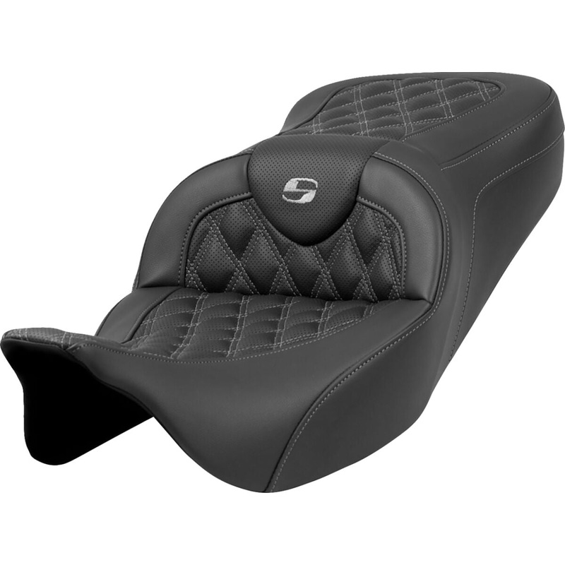 Roadsofa LS Seat, Gray Stitch – 08-23 Touring