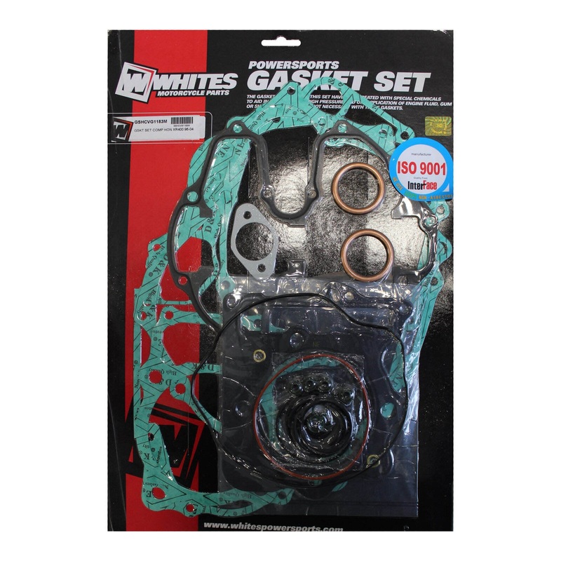 Whites Complete Gasket Set Honda XR400 ’96-’04