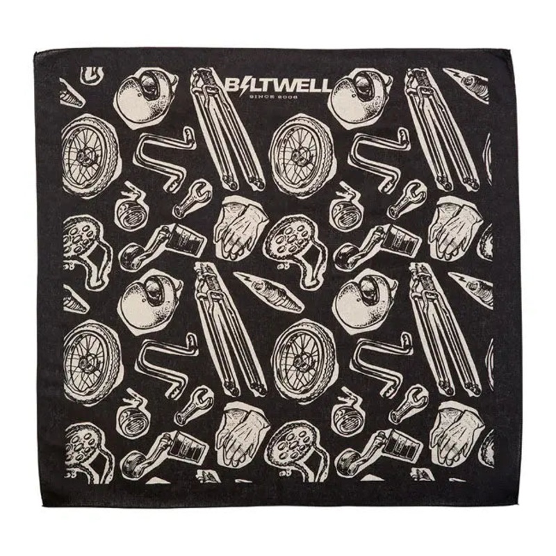 Biltwell Junk Bandana Black