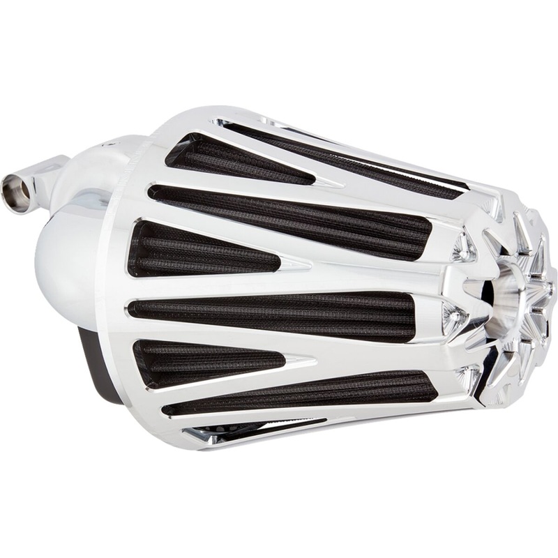 CrossFire Monster Sucker Air Cleaner, Chrome – 08-16 Touring / 16-17 FLST & FXDLS