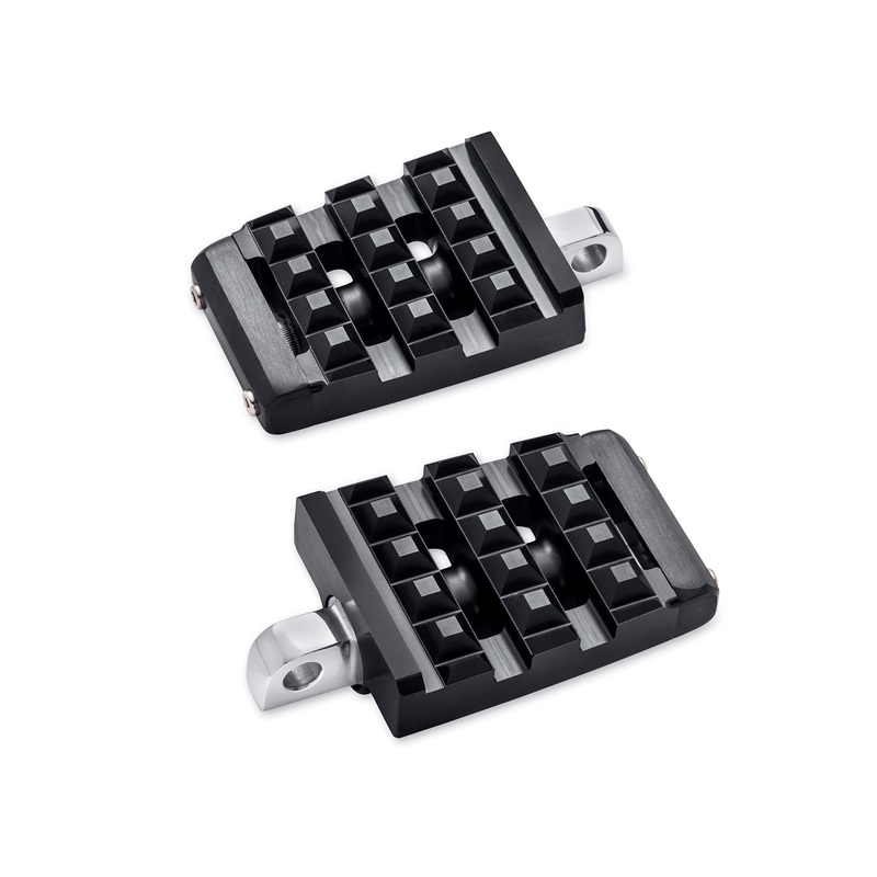 Harley Davidson 50501558 Dominion Passenger Footpegs KIT,FTPEG,BLACK