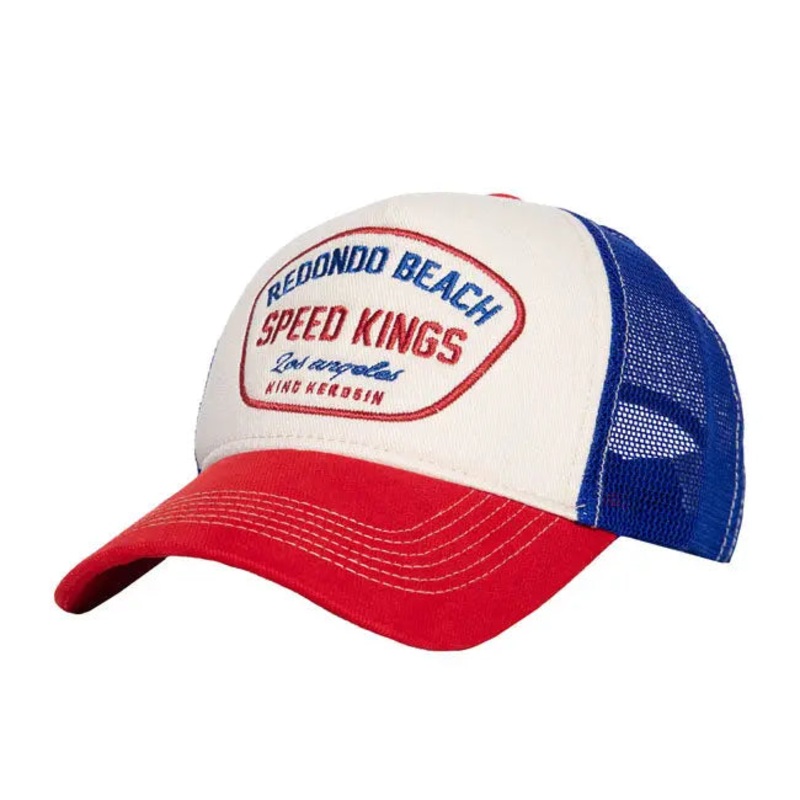 King Kerosin Redondo Beach Cap Beige / Red