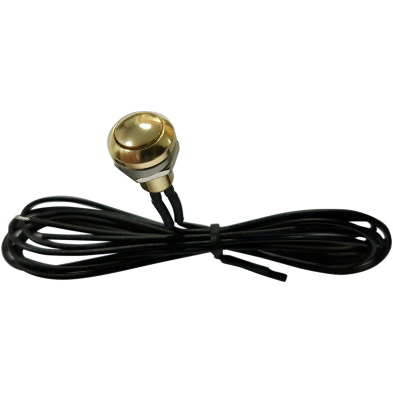 Mini Push-Button Switch – Gold