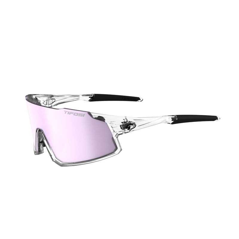 Tifosi Stash Interchangeable Lens Cycle Sunglasses Crystal Clear